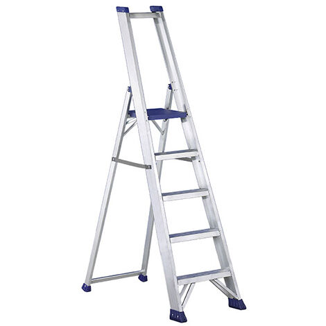 Escabeau 12 marches - Hauteur max. de travail 4.77m - Largeur 0,67m - SVE-SREGI-12