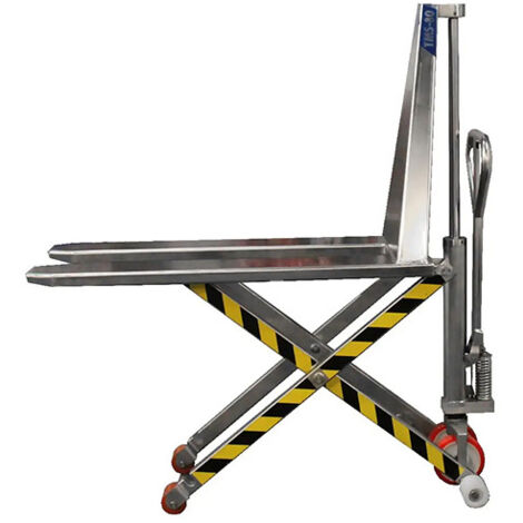 Transpalette manuel haute levée inox 316 - 1000kg - TMS80/316 (1/4)