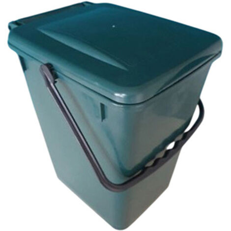 Seau à compost de cuisine - 7 litres - Vert - 213003 (1/3)
