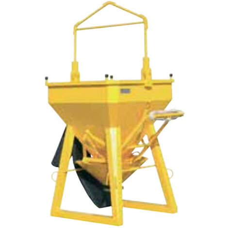 Matisère – Benne à béton 500 litres – Déversement par tuyau Ø 200mm – Structure en tôle d'acier 2mm – PA010435001