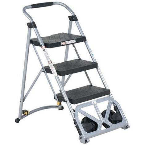 Diable 2 en 1 - Diable et escabeau - Charge max 100kg - Plateau supérieur : 247x460mm - 1910039101