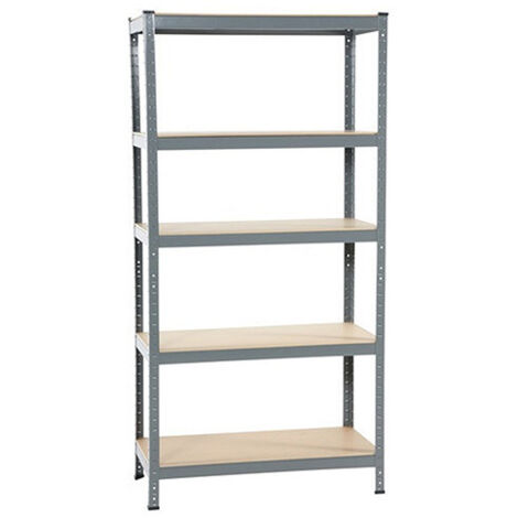 Etagère 5 niveaux - Charge max 265kg - Dimensions : 450x900x1800mm - 4210072200 (1/3)