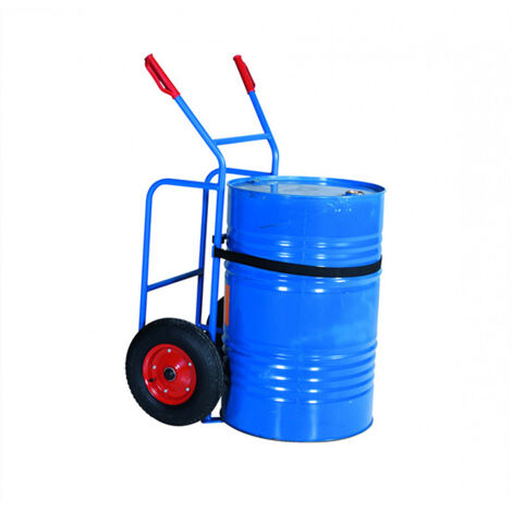 Diable pour fûts - Charge max 250kg - Dimensions - 410x700x1350mm - 1915057110 (1/3)