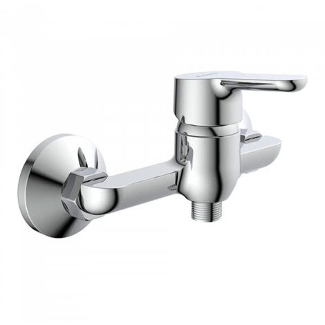 Mitigeur de douche chromé - Robinet monocommande - Système en castré - MIT/VIC/DOU/CRO (1/4)