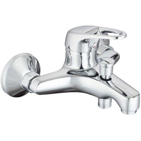 Mitigeur baignoire chromé - Mitigeur monocommande - Système encastré - MIT/BAT/BAI/CRO (1/2)