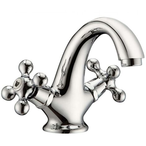 Mitigeur de lavabo à 2 poignées ELK Chrome SCHÜTTE (1/5)