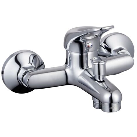 Mitigeur baignoire chromé - Mitigeur monocommande - Système encastré - MIT/POR/BAI/CRO (1/3)