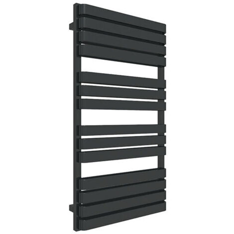 Sèche-serviette mixte noir - (HxL) 655x500 mm - 500 Watt - 460 Watt - WAR655-500TBZ1N