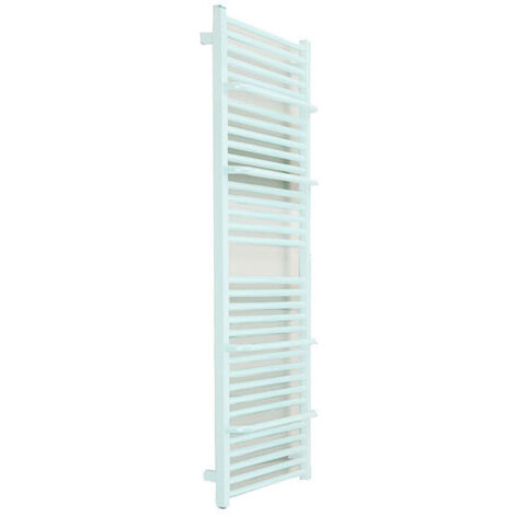 Sèche-serviette mixte blanc de 1460mm de haut et 500mm de large - 748 Watt - LIM1460/500Z8B