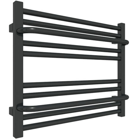 Sèche-serviette mixte noir - (HxL) 500x600 mm - 300 Watt -  Watt - LIM500-600V2N