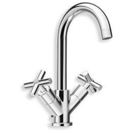 LAVABO EXECUTIVE MONOTROU CHROME + Vidage - CRISTINA ONDYNA EV10751
