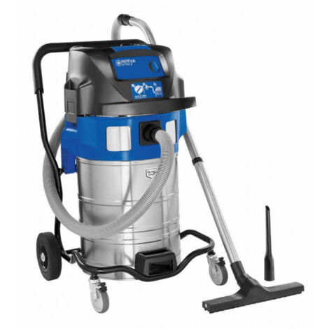 Aspirateur eau et poussière Nilfisk Attix 961-01 PC avec cuve inox de 70 l