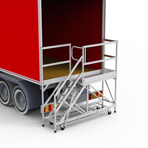 Plateforme accès arrière camion - Hauteur 1.13m - AASCAM/113