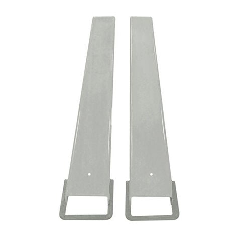 Rallonge de fourches ouvertes pour chariot élévateur - Dimensions : 2200x125mm - EXOG22/125
