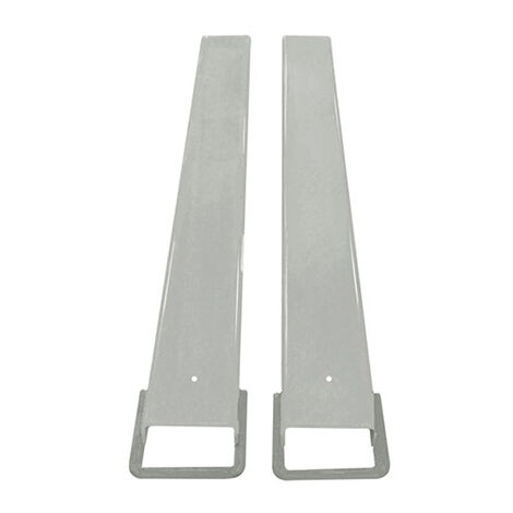 Rallonge de fourches ouvertes pour chariot élévateur - Dimensions : 2400x125mm - EXOG24/125