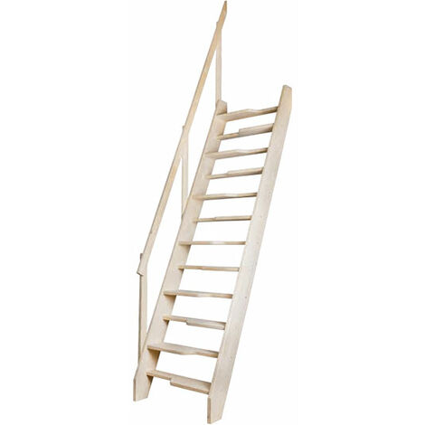 Escalier de meunier avec main courante à droite -  Hauteur à franchir 3.00m max - MSA-MCD