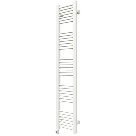 Sèche-serviette électrique blanc de 960mm de haut et 230mm de large - 300 Watt - MIK960/230E1B