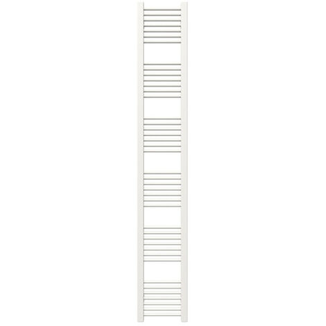 Sèche-serviette eau chaude blanc de 1710mm de haut et 230mm de large - 425 Watt - MIK1710/230SXB (1/5)