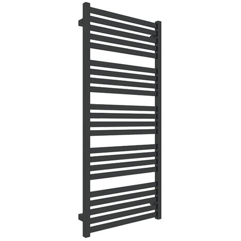 Sèche-serviette eau chaude noir de 780mm de haut et 530mm de large - 393 Watt - MAR780/530ZXN (1/5)