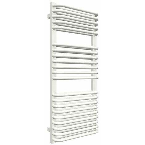 Sèche-serviette eau chaude blanc de 820mm de haut et 400mm de large - 545 Watt - TYT820/440ZXB (1/5)