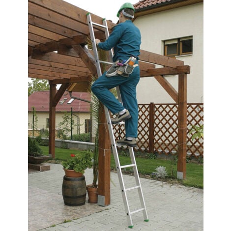 Echelle simple 7 échelons - Hauteur à atteindre 1.88m - 7107
