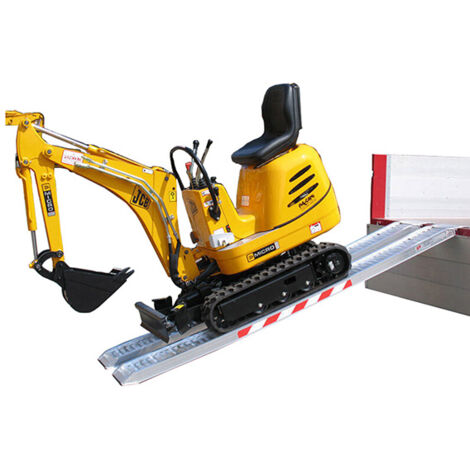Longueur de rampe 3.00m - Hauteur à franchir de 900mm - charge max par paire 1674kg pour empattement 1500mm - Vendue à l'unité - M074/30US