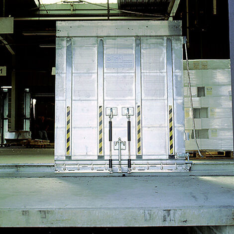 Pont de chargement coulissant dénivelés importants - Longueur 1740mm/Largeur 2000mm - Charge max 5000kg - Vendue à l'unité - GBAV1820 (1/5)