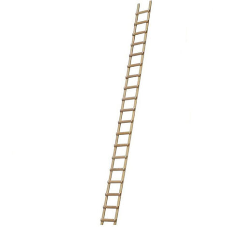Echelle de toit en bois - Ecartement des barreaux 25cm - Longueur 5.00m - B3150025