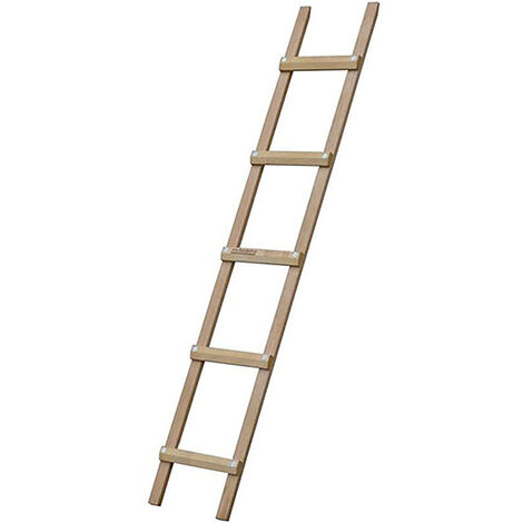 Matisère – Échelle de toit en bois 3.00m – Écartement barreaux 39cm – Montants en hemlock – Haute résistance – B3130039