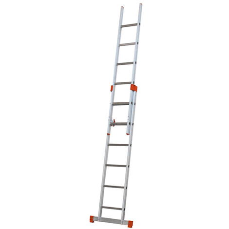 Echelle cage d'escalier 2x12 barreaux - Hauteur à atteindre 6.16m - G380-060