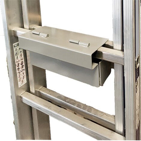 Echelle Direct – Verrouillage d'échelle inviolable – Accessoire pour échelle – Verrouillage par cadenas – Dimensions 255 x 120 mm – AS00101