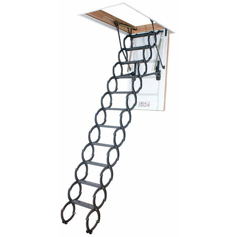 Echelle Direct – Échelle escamotable 50 x 80 cm – Accès sécurisé combles – Charge max 200 kg – Installation simplifiée – LST5180280