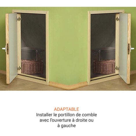 Trappe de grenier pour une ouverture de 60x110cm - DWK60X110