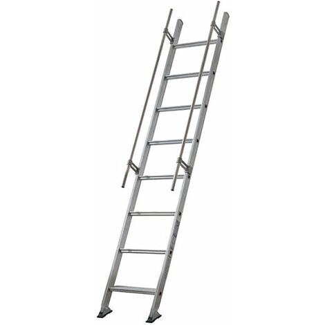 Echelle de meunier 16 marches - Hauteur d'accès 4.64m - S15/17