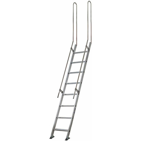 Echelle de meunier 9 marches - Hauteur à franchir 2.75m - S15/13RV