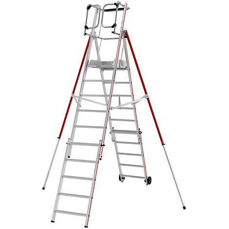PIRL 5 marches + Kit 4 marches - Hauteur de travail max. 3.79m - 848305/04
