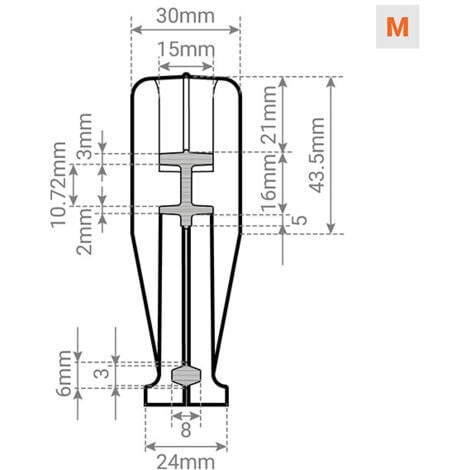 Pied de radiateur fonte - Vente à l'unité - RFZP