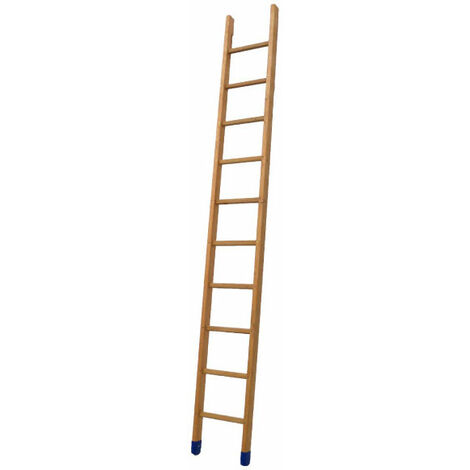 Echelle Direct – Échelle de meunier 8 marches 2.20m – Barreaux striés antidérapants – Pour espaces restreints – BSMEN225