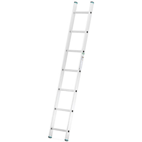 Echelle Direct – Échelle simple 11 échelons 2.95m – Barre stabilisatrice incluse – Antidérapante – 7111
