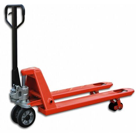 Transpalette manuel à fourches courtes 1000x540 mm avec capacité 2,5 tonnes - Idéal pour les petits espaces et supermarchés - AC251000