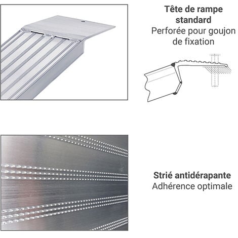 Rampe de chargement ultra large : largeur int. 940mm