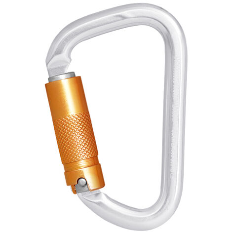 Mousqueton vert triple action - Keylock - Aluminium - 20 mm - FA5030422B (1/4)