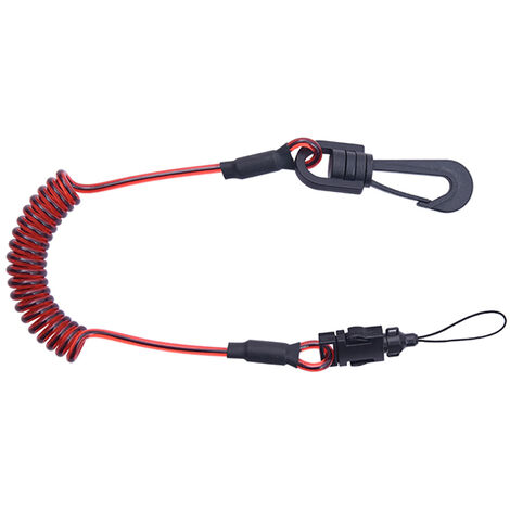 Longe porte-outils spirale avec boucle amovible - 0.9 m - TS9000112