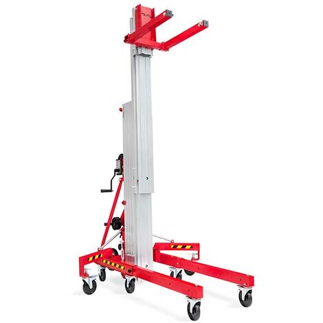 Matisère – Monte charge demi-palette 300kg – Hauteur max 4000mm – Levée précise manivelle – Pour espaces confinés – MER4000C