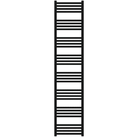 Sèche-serviette électrique noir de 1620mm de haut et 680mm de large - 1000 Watt - FIO1620/680E8N (1/5)