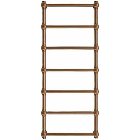 Sèche-serviette électrique cuivre de 430mm de haut et 504mm de large - 100 Watt - RET430/504E1COP (1/5)