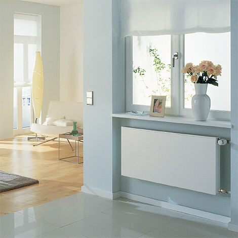 Radiateur acier eau chaude - Type 20 - Hauteur 605mm - Largeur 1205mm -  Watt - PTV/20/605/1205 (1/3)