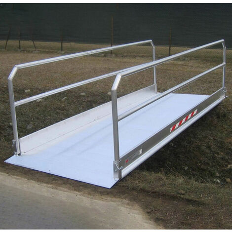 Plateforme - Passerelle: Largeur int. 1.00m - Longueur 6.06m - charge max 998kg pour empattement 1000mm - Vendue à l'unité - MP60/10U