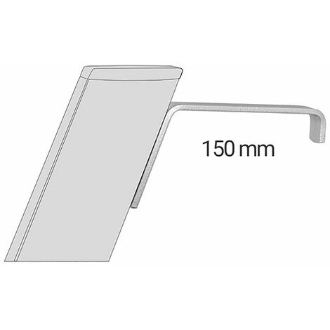 Kit de crochets plats - 150mm - 54018-B