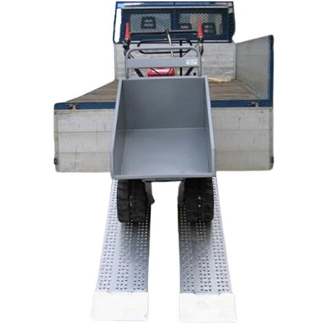 Longueur de rampe 3.50m - Hauteur à franchir de 1050mm - charge max par paire 907kg pour empattement 1000mm - Vendue à l'unité - M040B2/35/2U